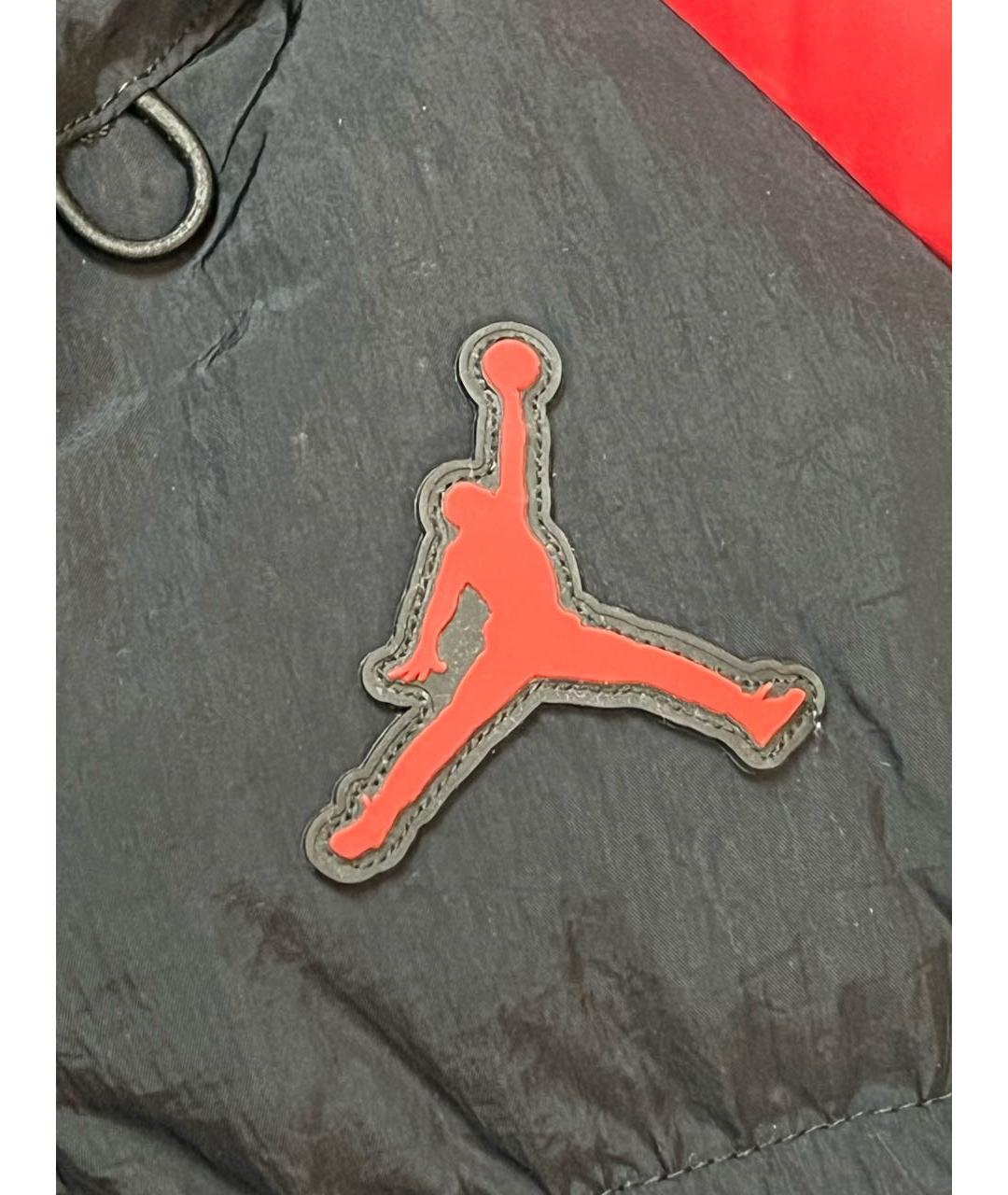 JORDAN Черный полиэстеровый пуховик, фото 2