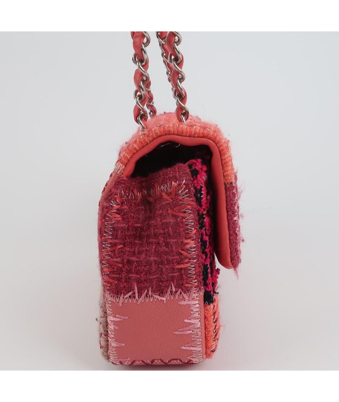 CHANEL Розовая кожаная сумка через плечо, фото 3