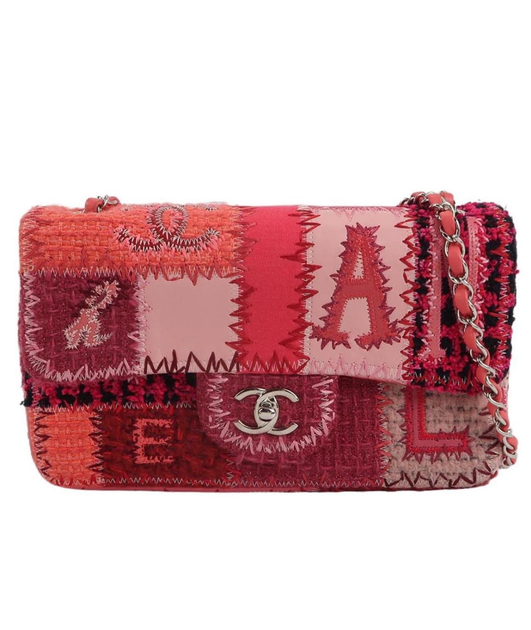 CHANEL Розовая кожаная сумка через плечо, фото 1