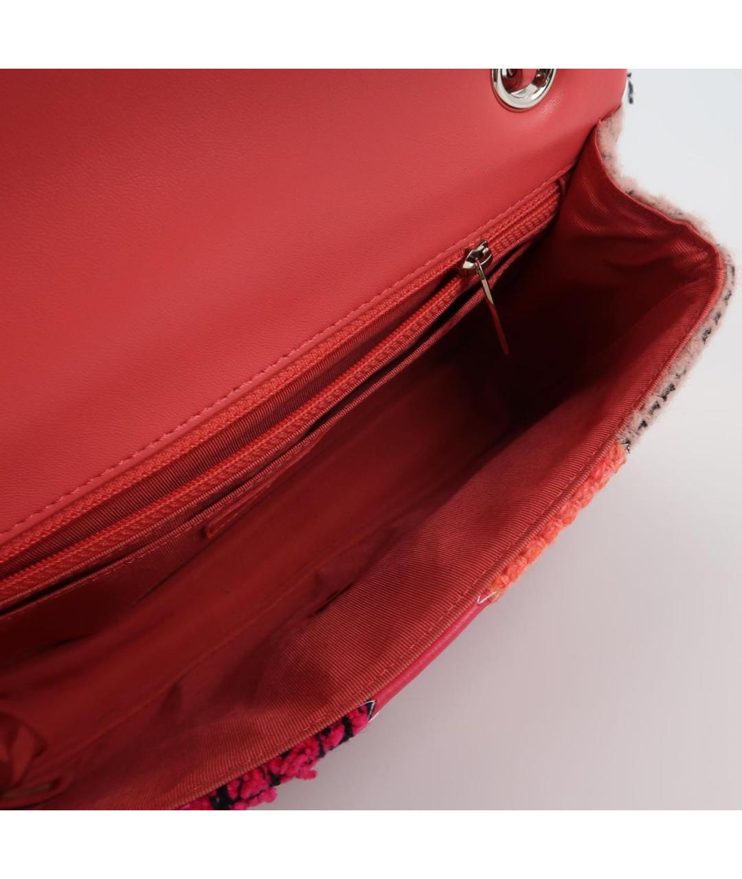 CHANEL Розовая кожаная сумка через плечо, фото 6