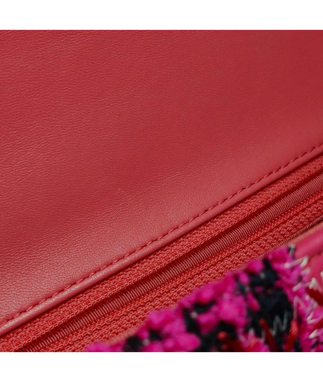 CHANEL Розовая кожаная сумка через плечо, фото 7