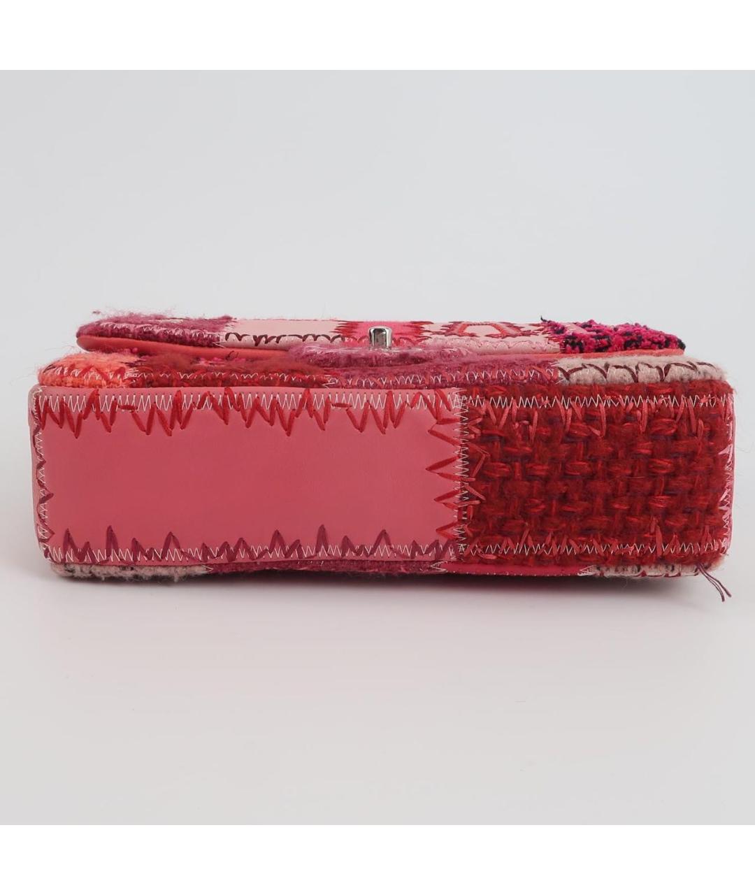 CHANEL Розовая кожаная сумка через плечо, фото 5