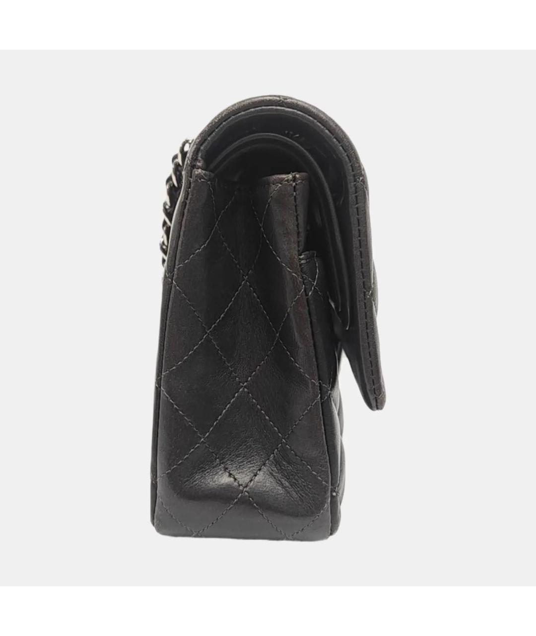 CHANEL Черная кожаная сумка через плечо, фото 3