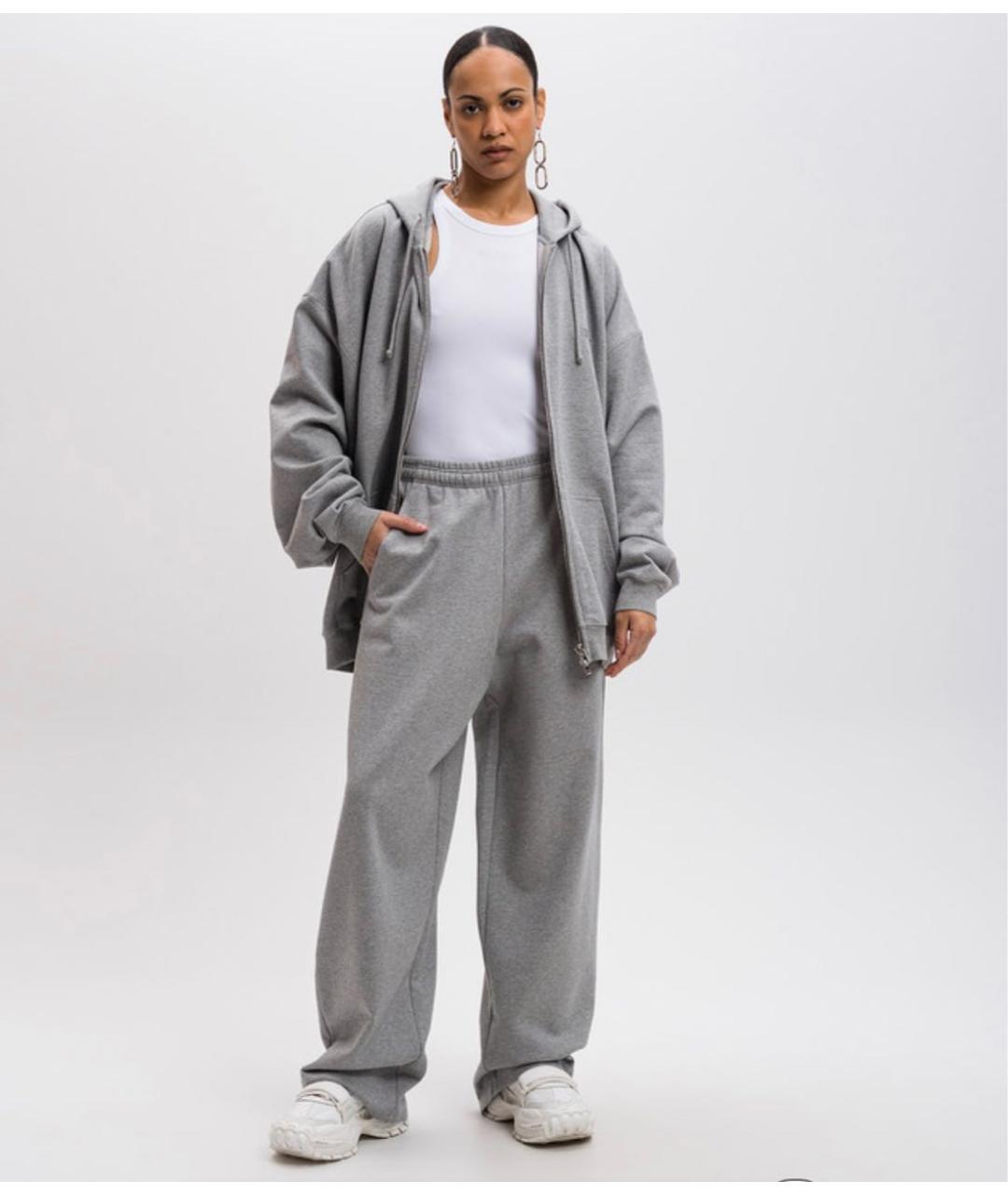 VETEMENTS Серый хлопковый спортивные костюмы, фото 3