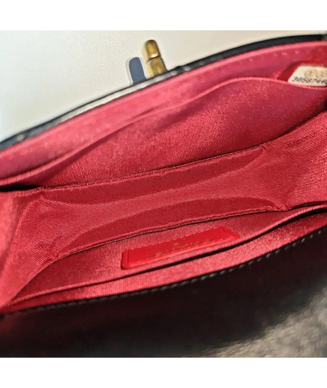 CHANEL Черная кожаная сумка через плечо, фото 5