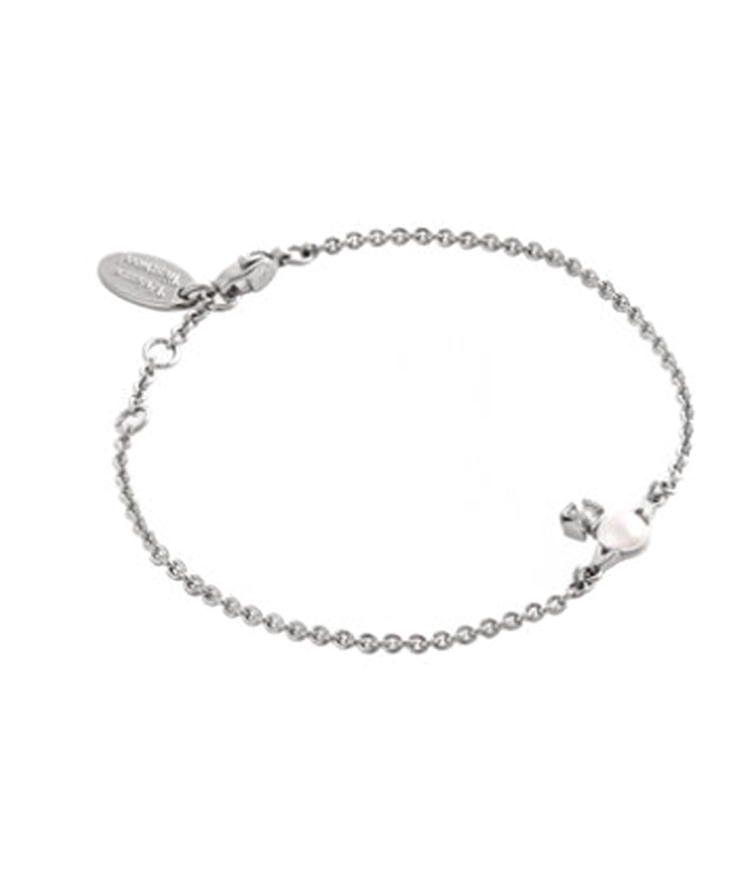 VIVIENNE WESTWOOD Серебрянный латунный браслет, фото 2