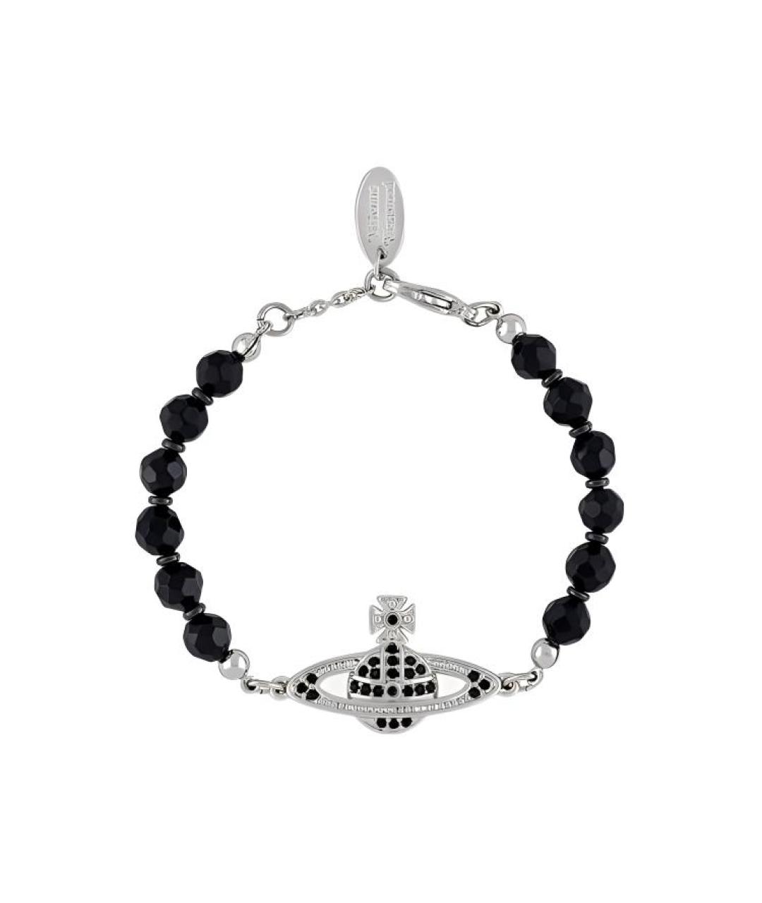 VIVIENNE WESTWOOD Черный латунный браслет, фото 1