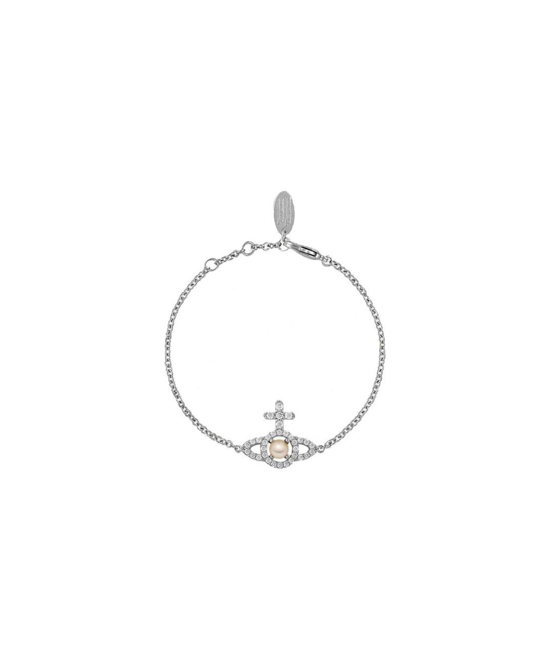 VIVIENNE WESTWOOD Серебрянный латунный браслет, фото 3