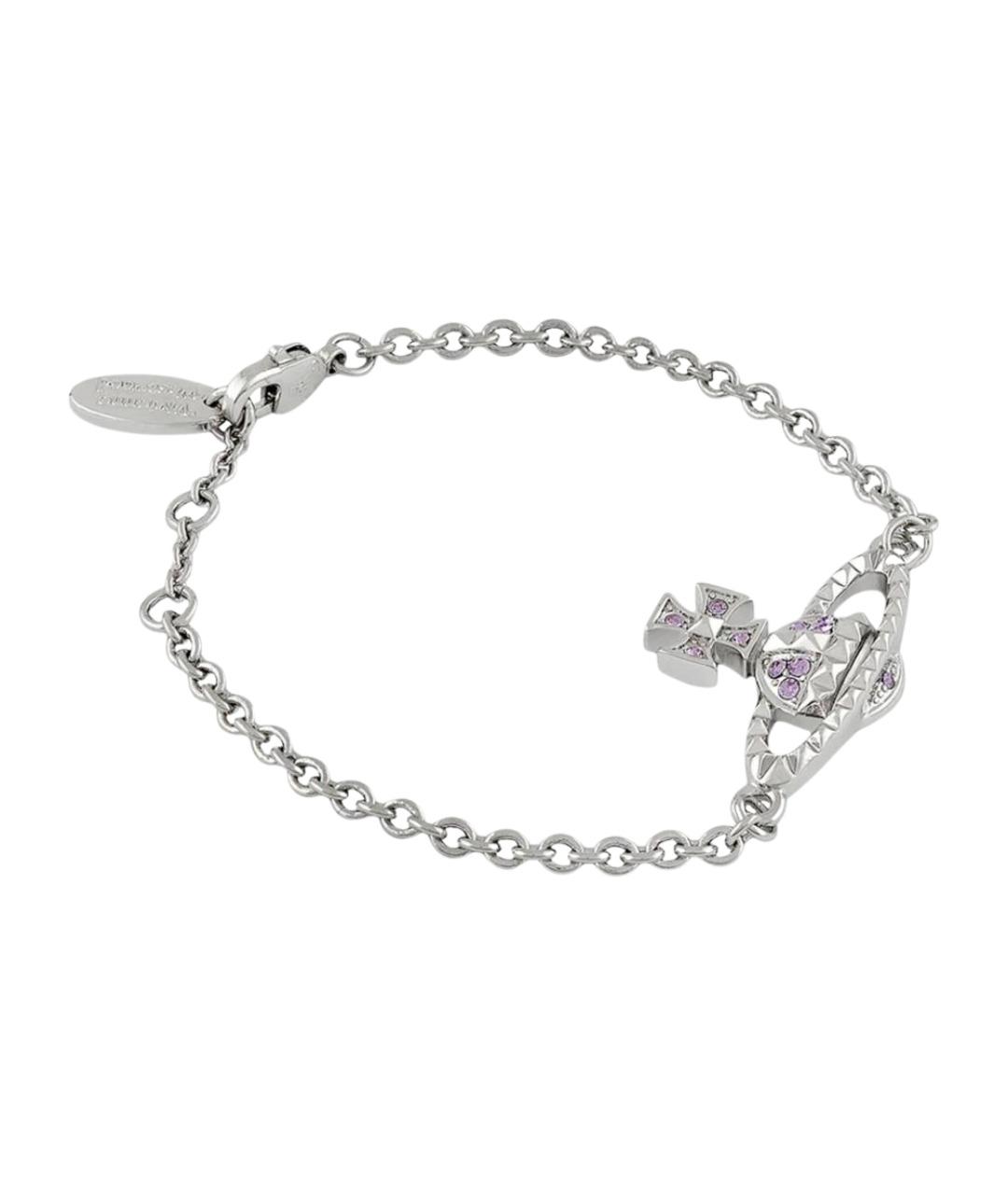 VIVIENNE WESTWOOD Серебрянный латунный браслет, фото 2