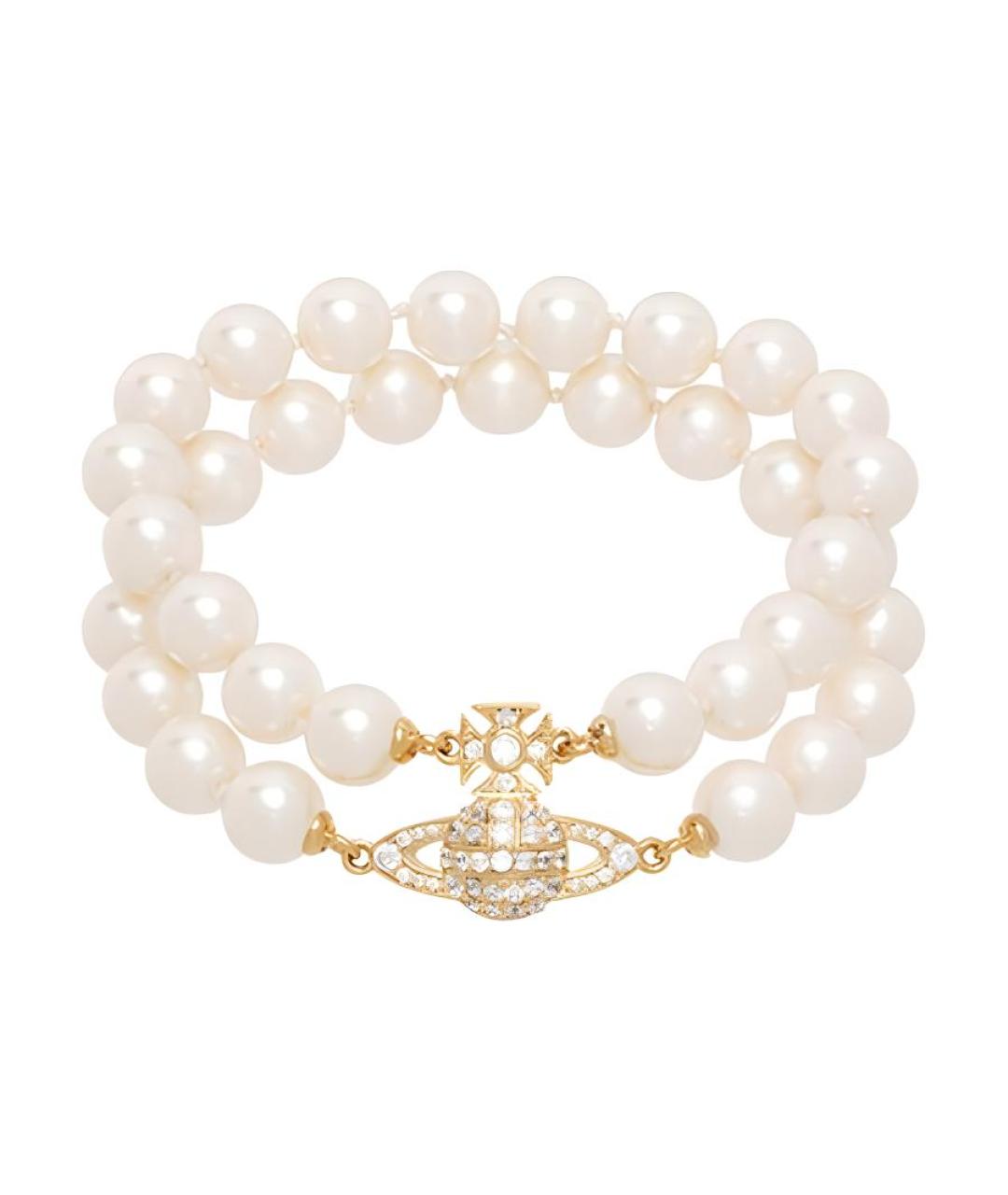 VIVIENNE WESTWOOD Белый браслет, фото 1