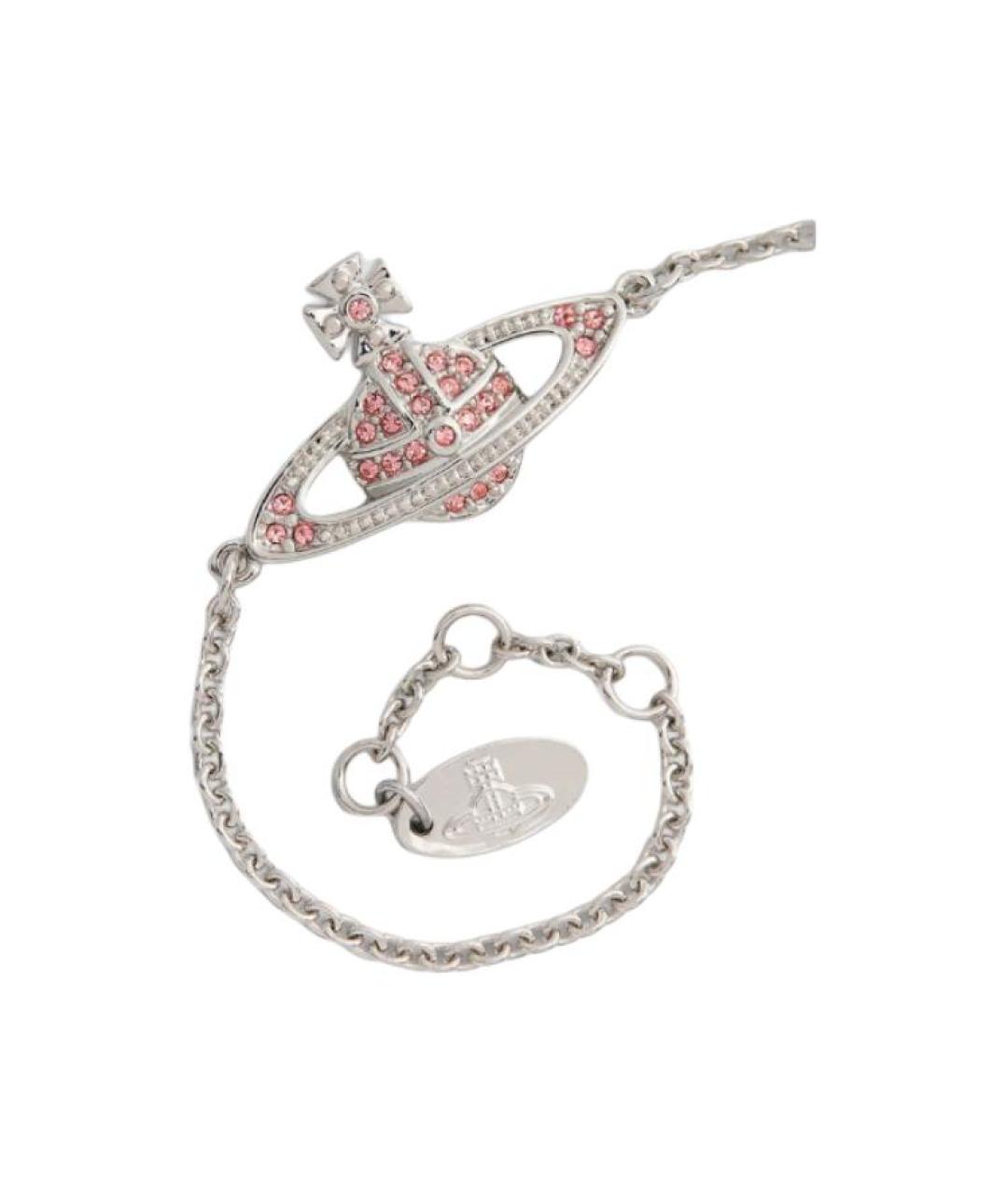 VIVIENNE WESTWOOD Серебрянный латунный браслет, фото 4