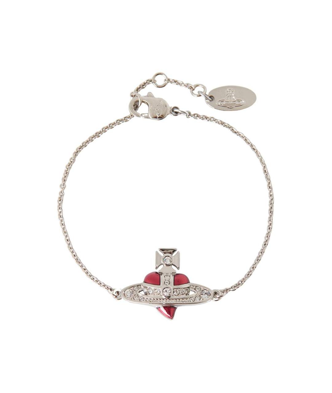 VIVIENNE WESTWOOD Серебрянный металлический браслет, фото 1