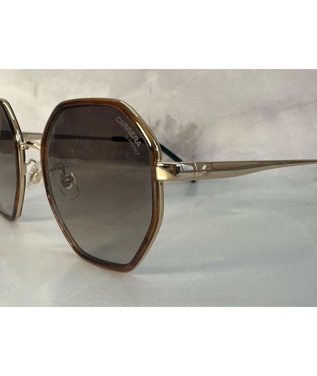 CARRERA Y CARRERA Коричневые металлические солнцезащитные очки, фото 3