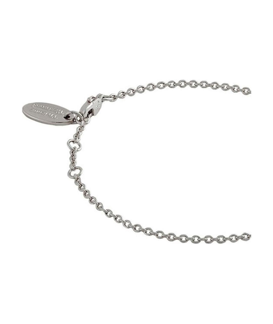 VIVIENNE WESTWOOD Серебрянный латунный браслет, фото 5