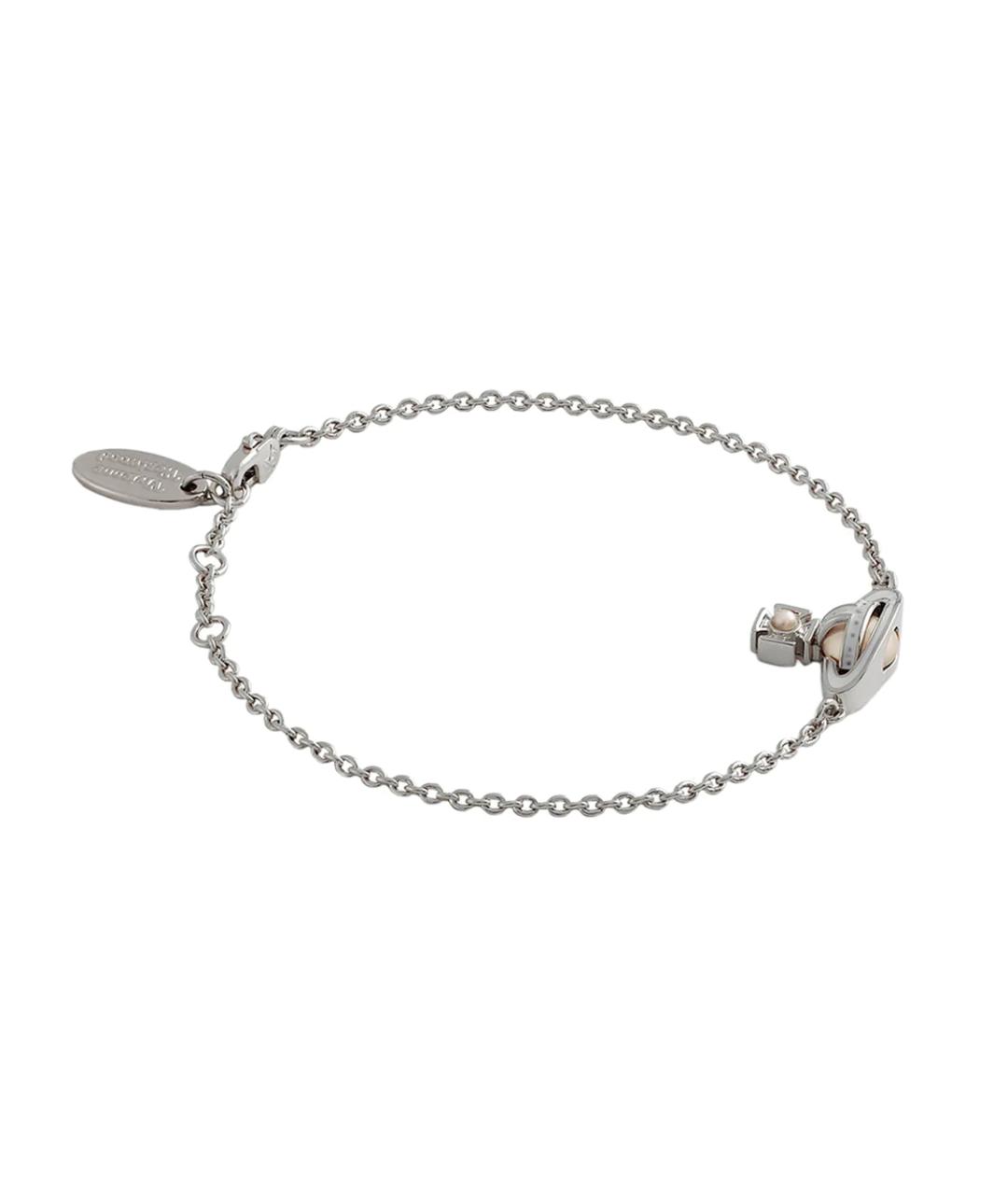 VIVIENNE WESTWOOD Серебрянный латунный браслет, фото 2