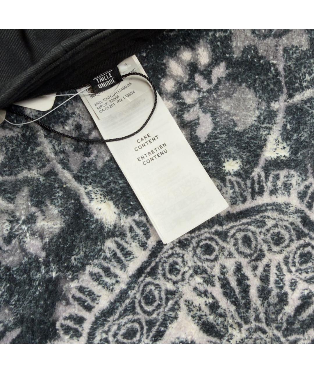 GOLDEN GOOSE DELUXE BRAND Черная хлопковая кепка/бейсболка, фото 4