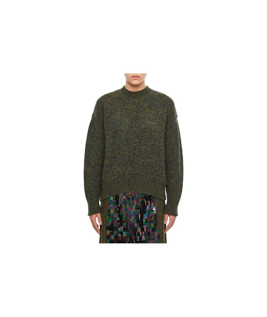 LOEWE Зеленый джемпер / свитер, фото 4