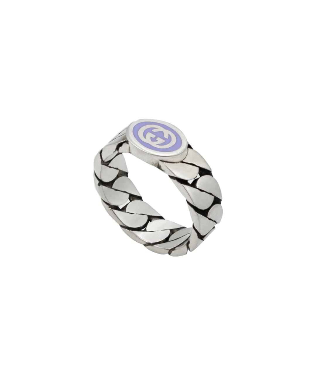 GUCCI Серебряное серебряное кольцо, фото 2