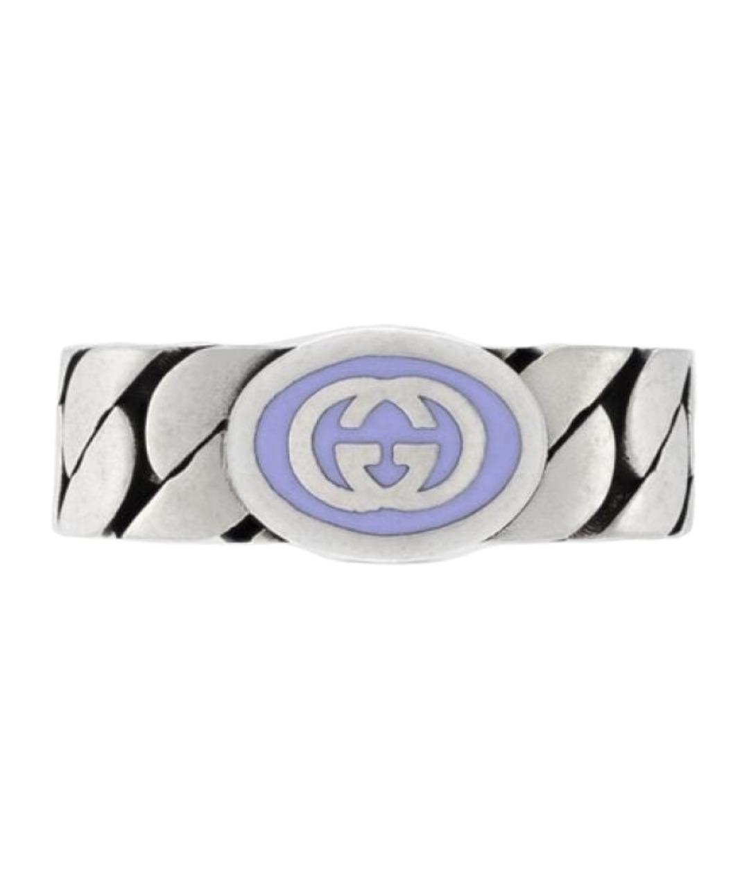 GUCCI Серебряное серебряное кольцо, фото 1