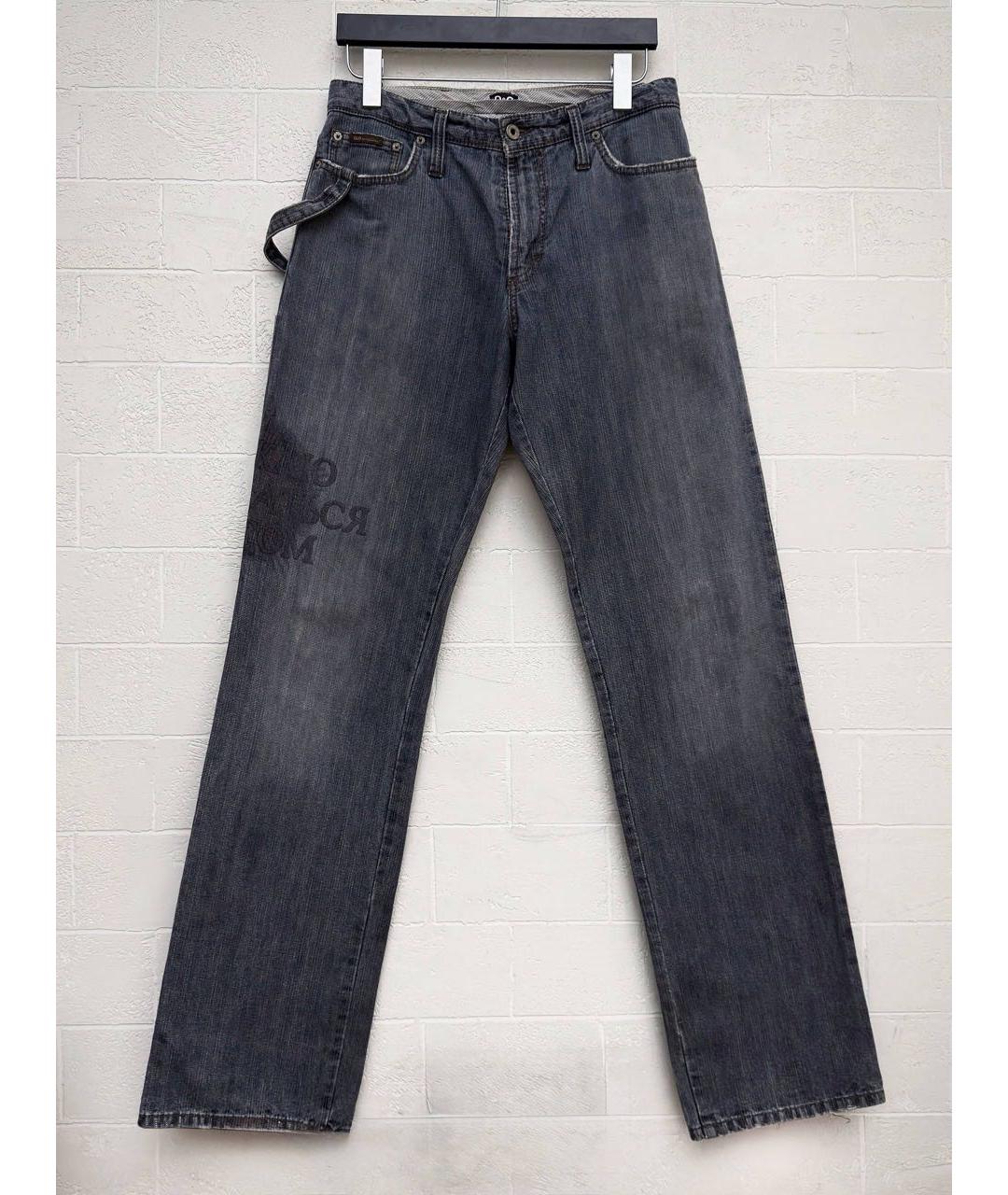 DOLCE&GABBANA Прямые джинсы, фото 5