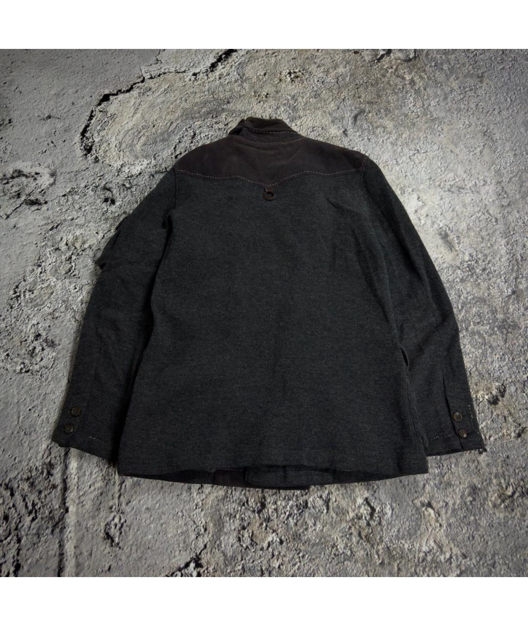 CAVALLI CLASS Серое пальто, фото 2