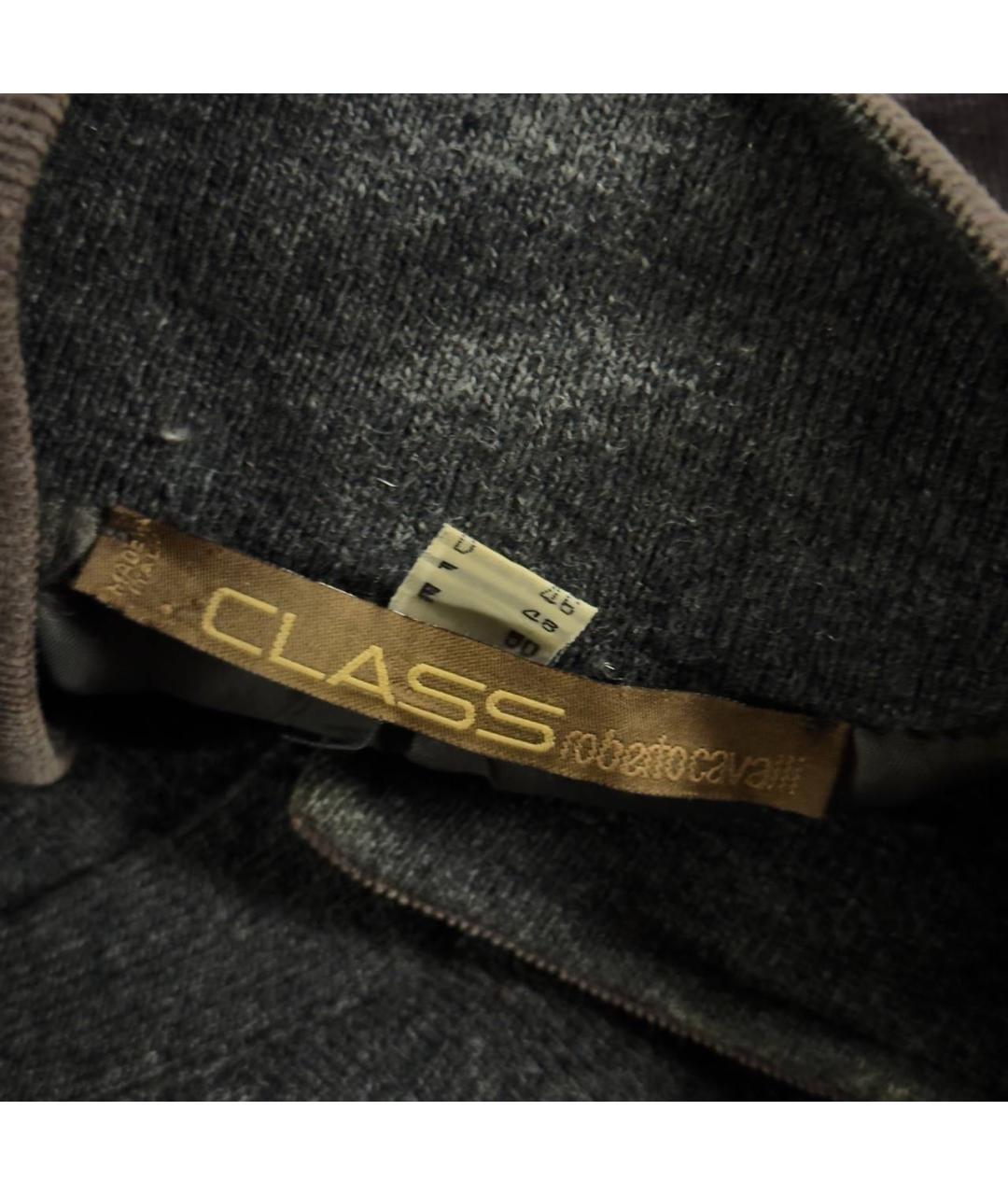 CAVALLI CLASS Серое пальто, фото 3