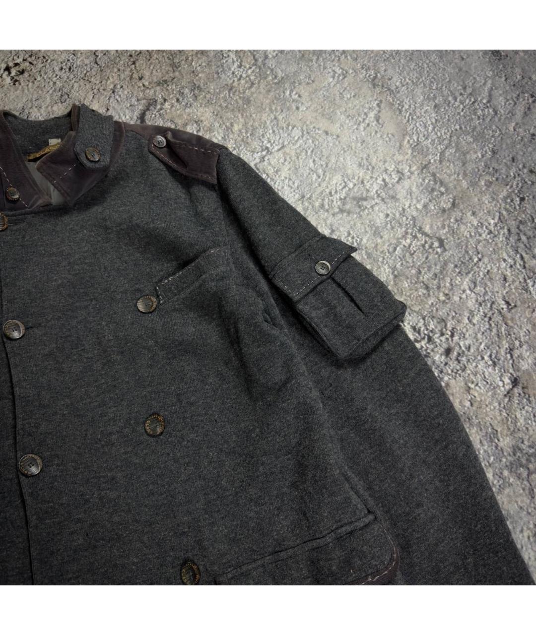 CAVALLI CLASS Серое пальто, фото 5