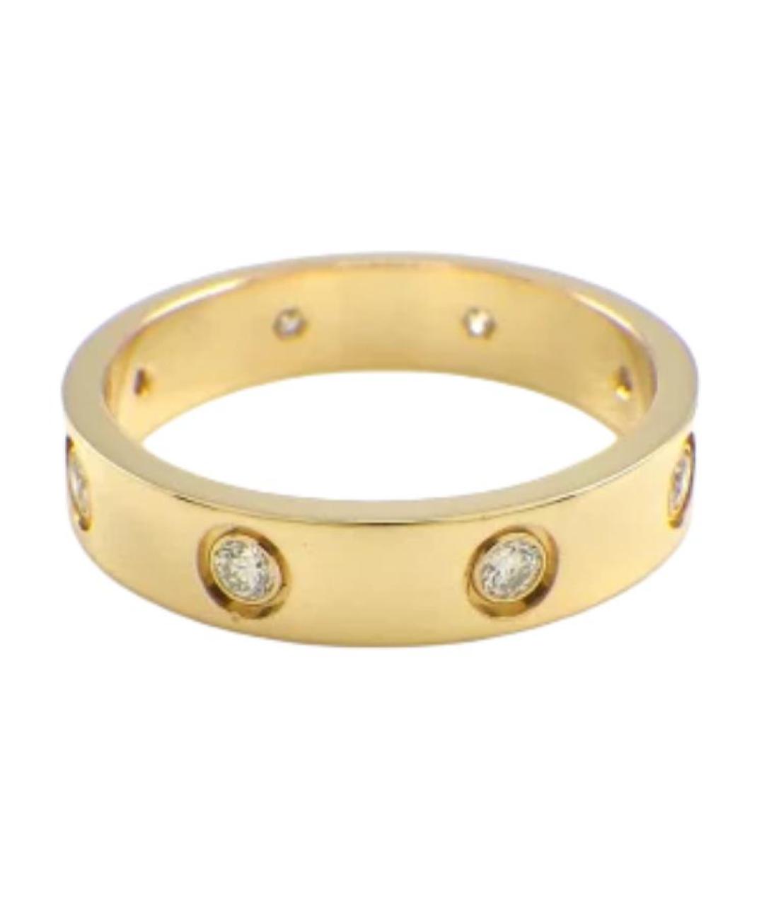 CARTIER Золотое кольцо из желтого золота, фото 1