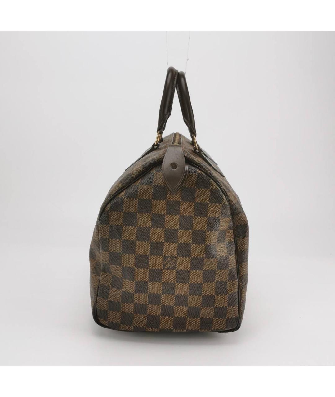 LOUIS VUITTON Коричневая сумка с короткими ручками, фото 2