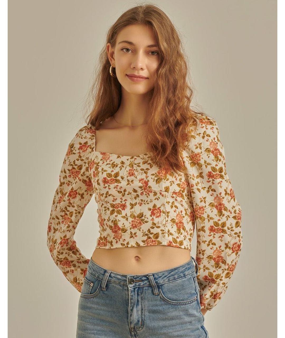 REFORMATION Мульти блузы, фото 2