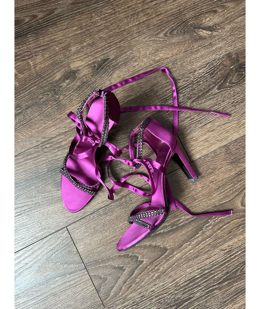 GUCCI Фуксия туфли, фото 5