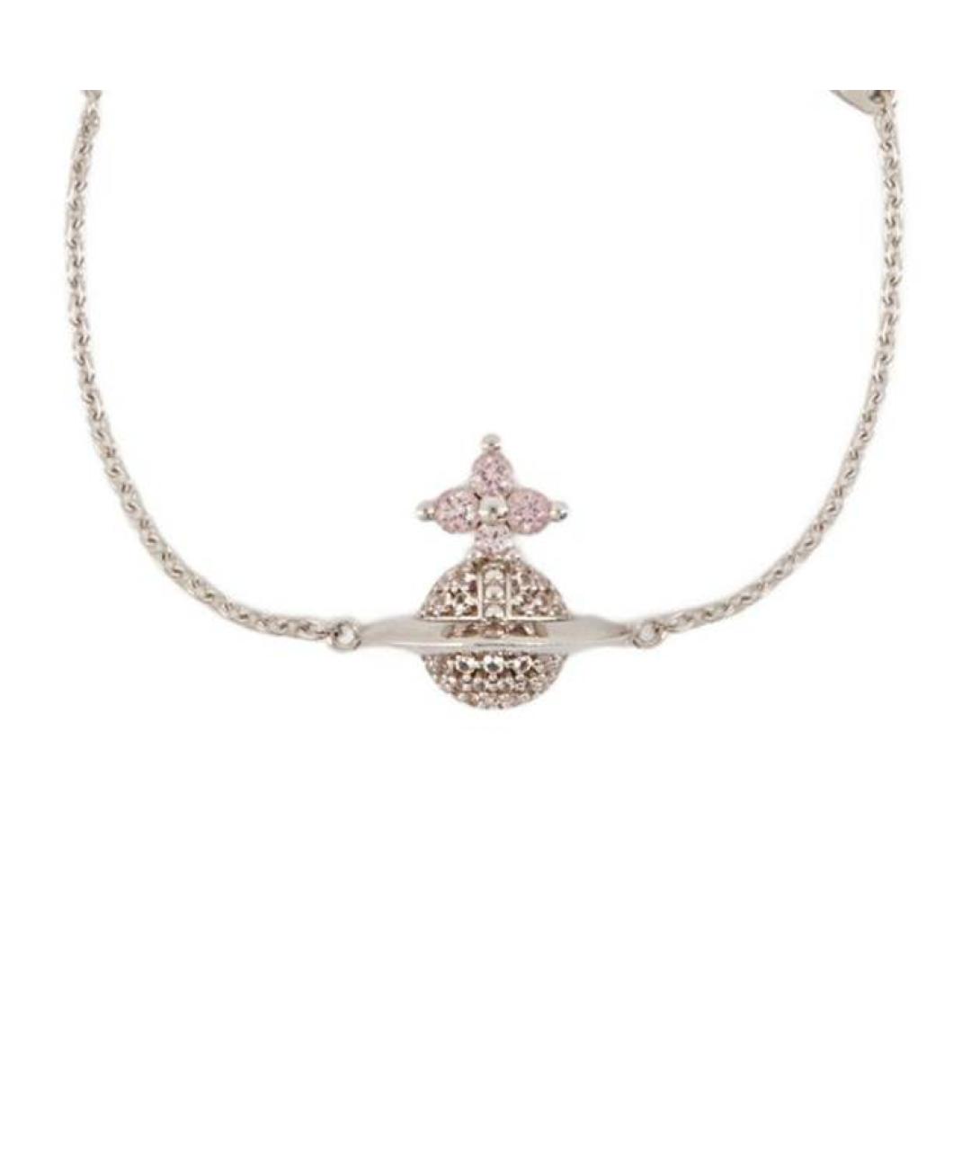 VIVIENNE WESTWOOD Серебрянный серебряный браслет, фото 2