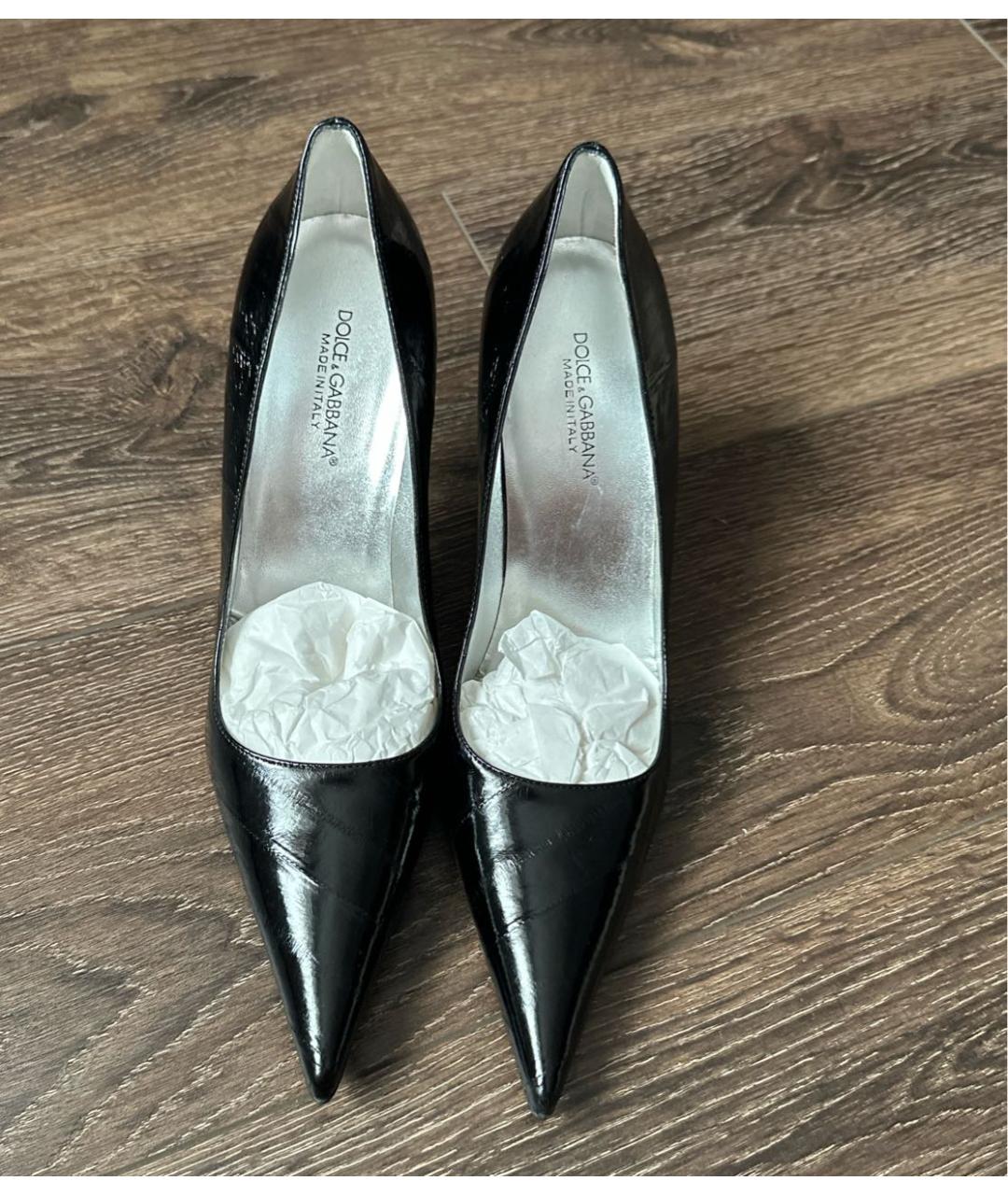 DOLCE&GABBANA Черные туфли, фото 2