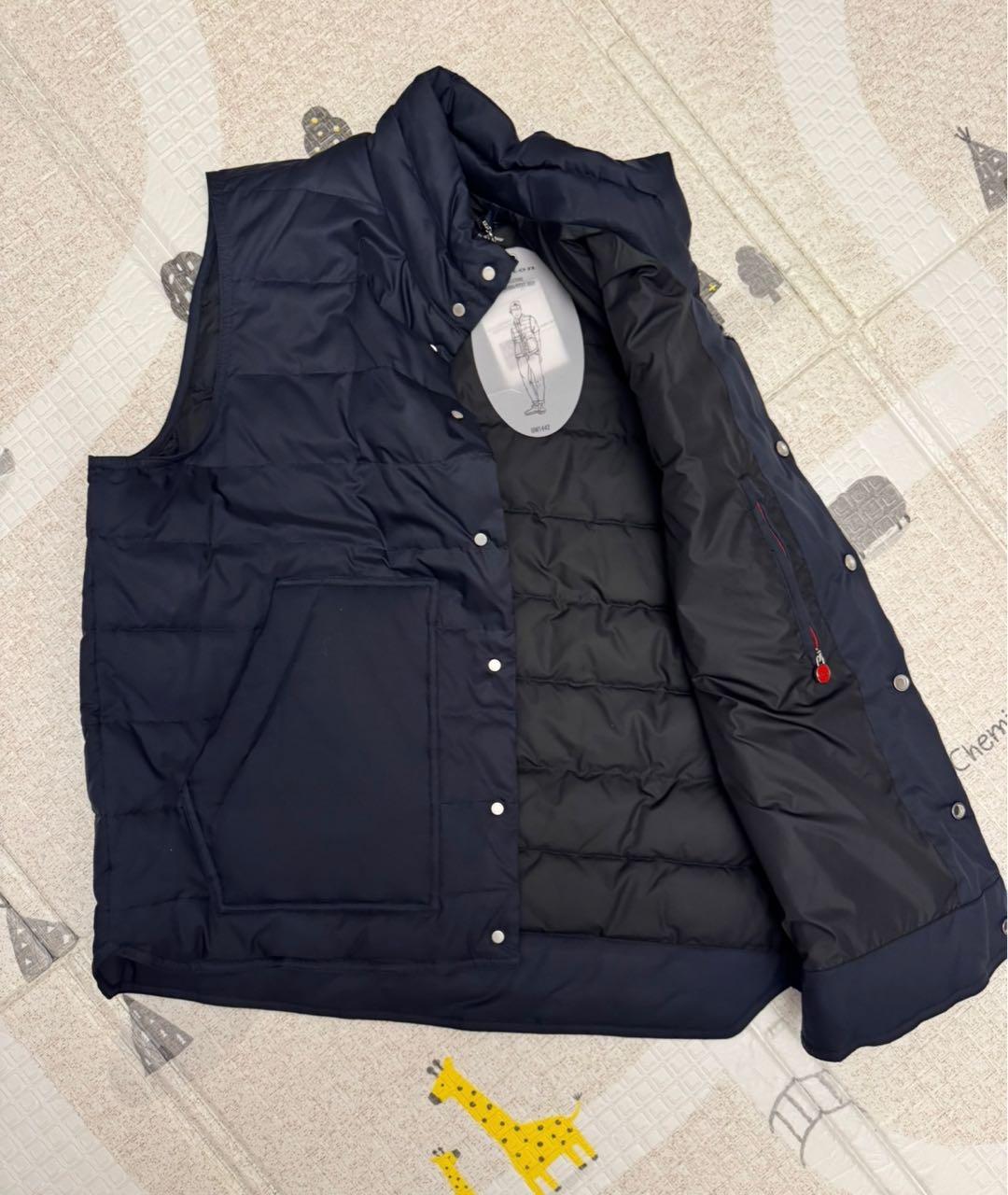 KITON Темно-синий жилет, фото 4