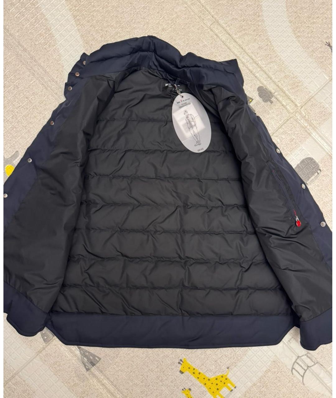 KITON Темно-синий жилет, фото 8