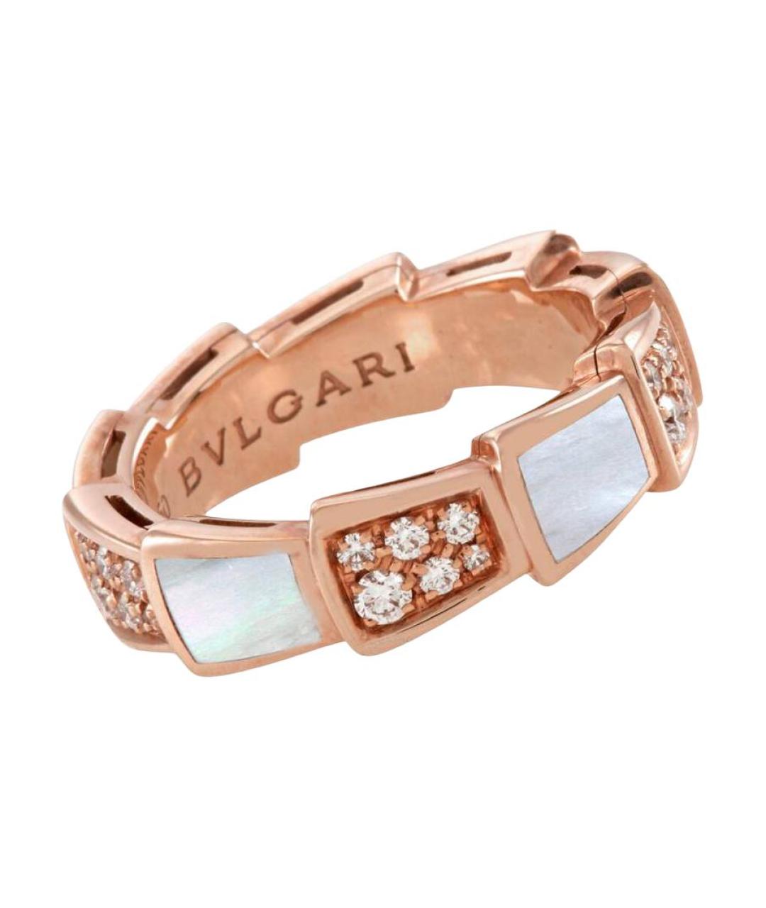 BVLGARI Розовое кольцо из розового золота, фото 1
