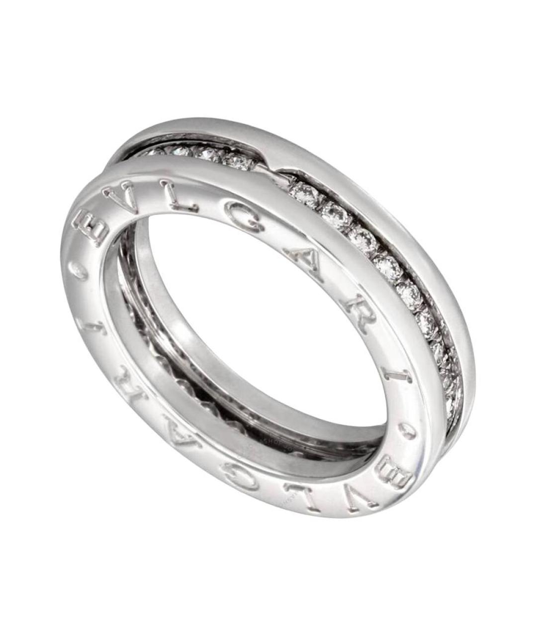 BVLGARI Серебряное кольцо из белого золота, фото 1