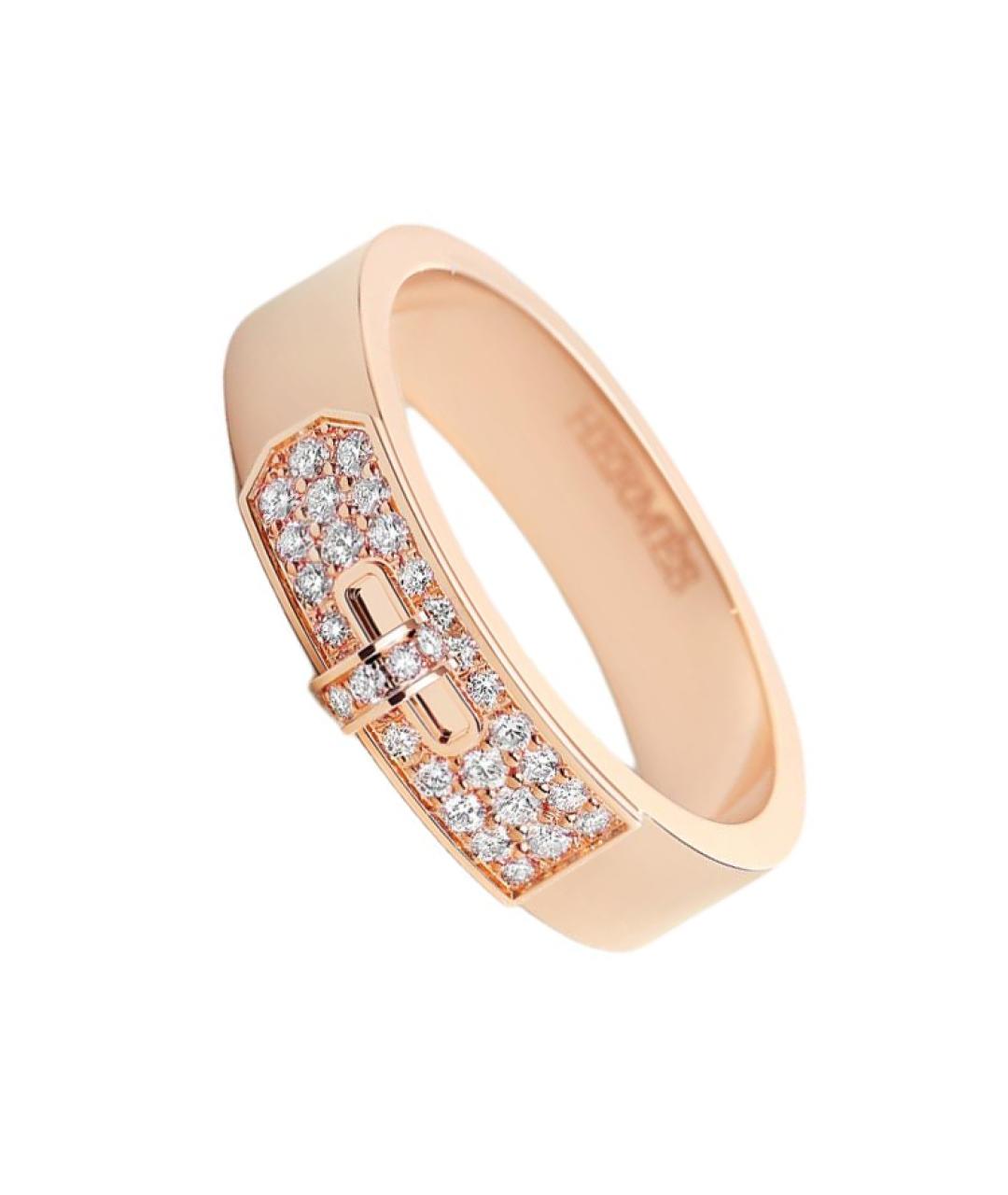 HERMES Золотое кольцо из розового золота, фото 2