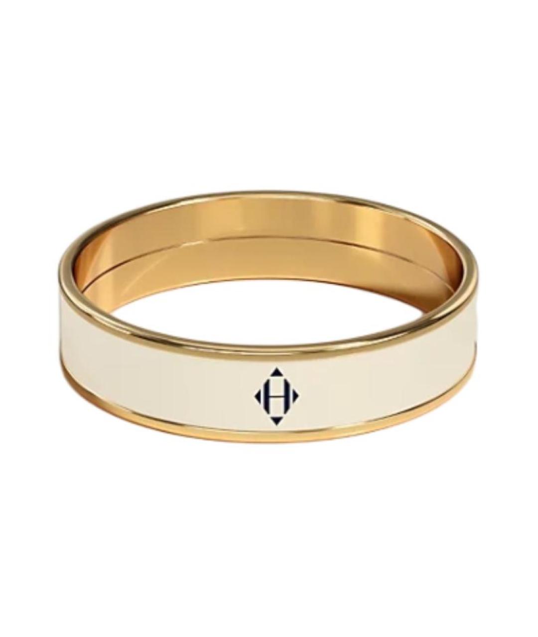 HERMES Белое кольцо, фото 1