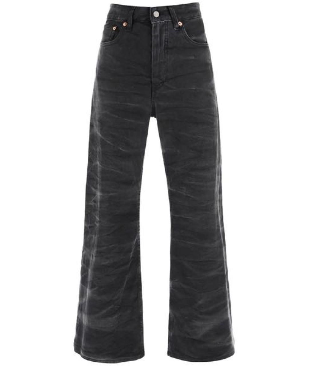 MM6 MAISON MARGIELA Черные джинсы клеш, фото 1