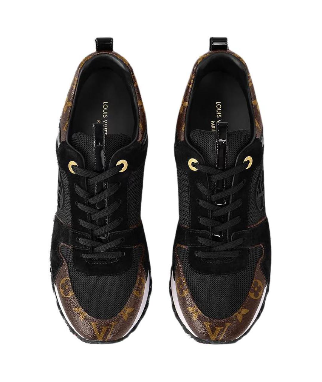 LOUIS VUITTON Черные кроссовки, фото 5