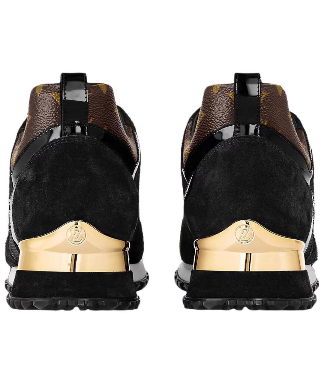 LOUIS VUITTON Черные кроссовки, фото 4