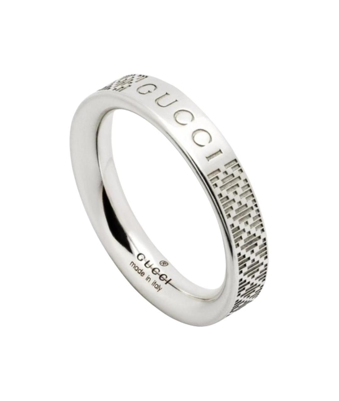 GUCCI Серебряное серебряное кольцо, фото 1