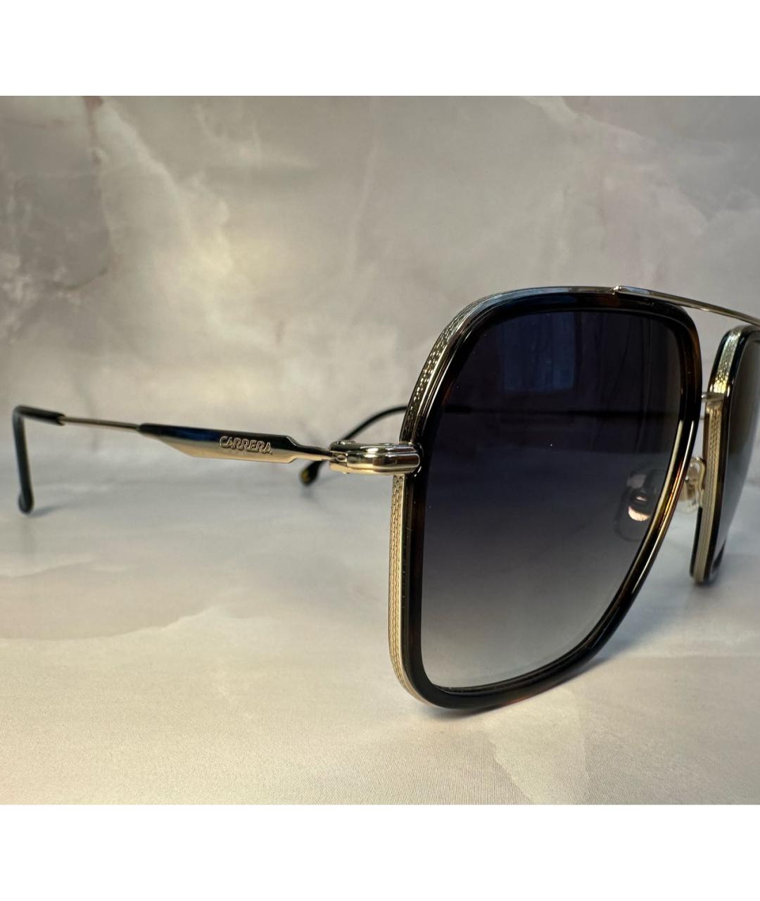 CARRERA Y CARRERA Коричневые металлические солнцезащитные очки, фото 3
