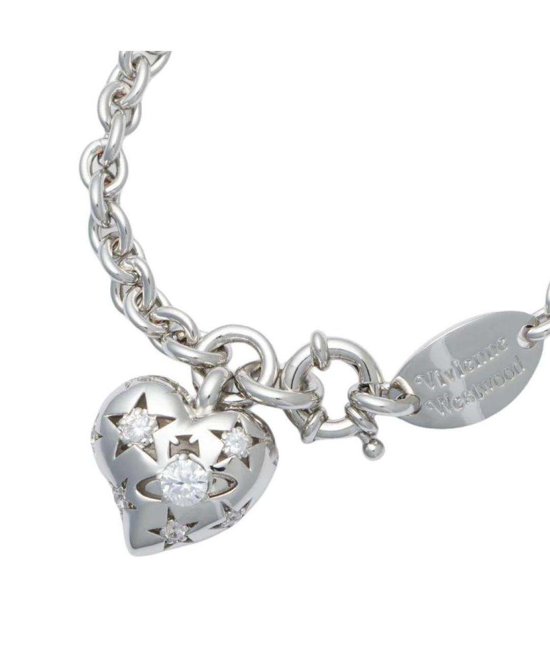 VIVIENNE WESTWOOD Серебрянный латунный браслет, фото 2