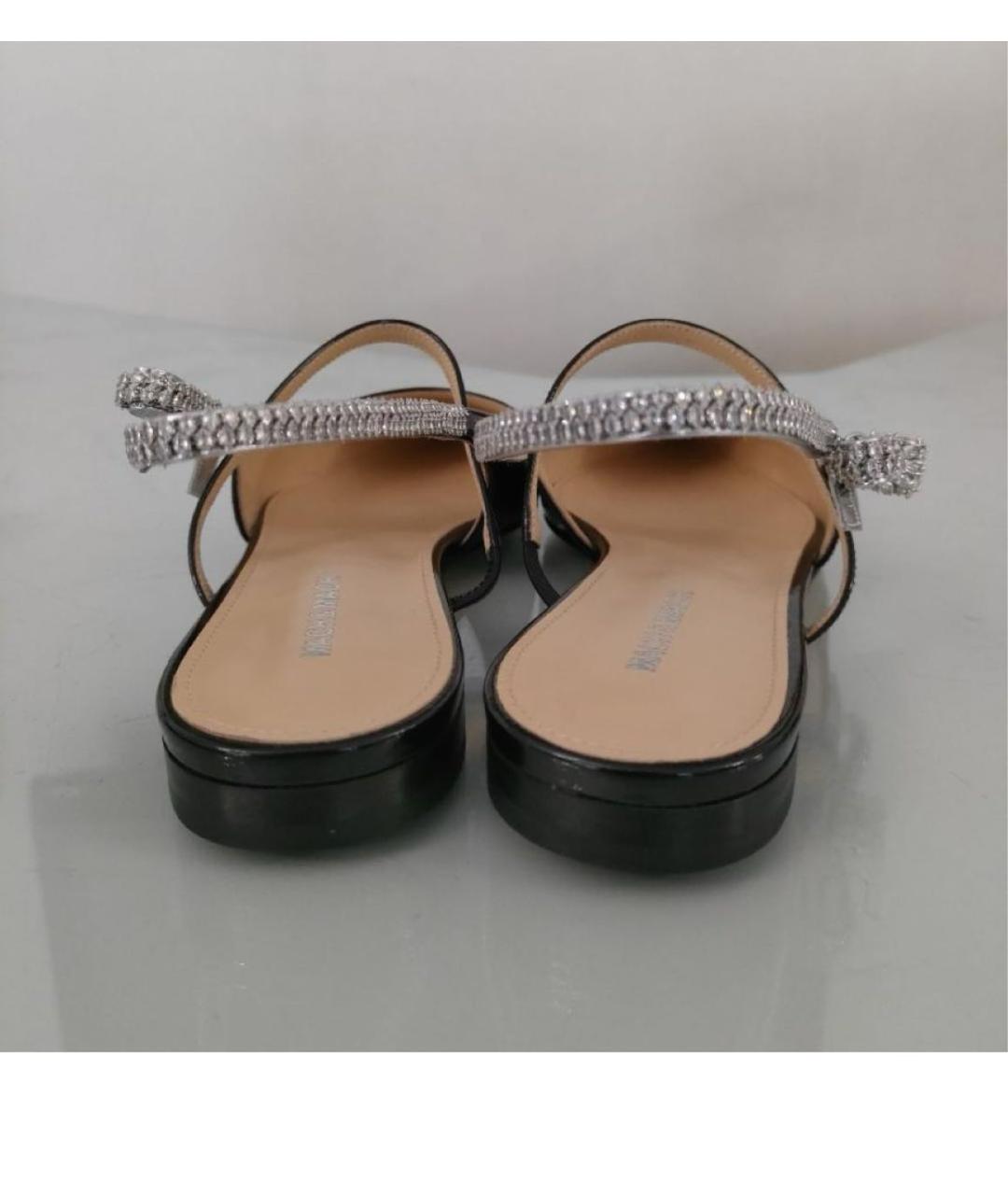 MACH&MACH Черные мюли из лакированной кожи, фото 4