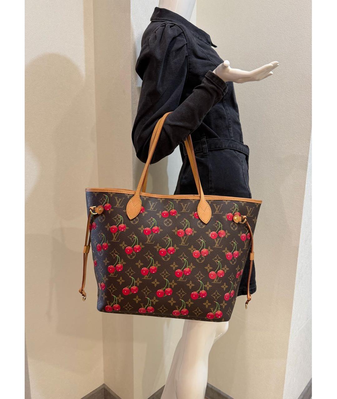 LOUIS VUITTON Коричневая сумка тоут, фото 7