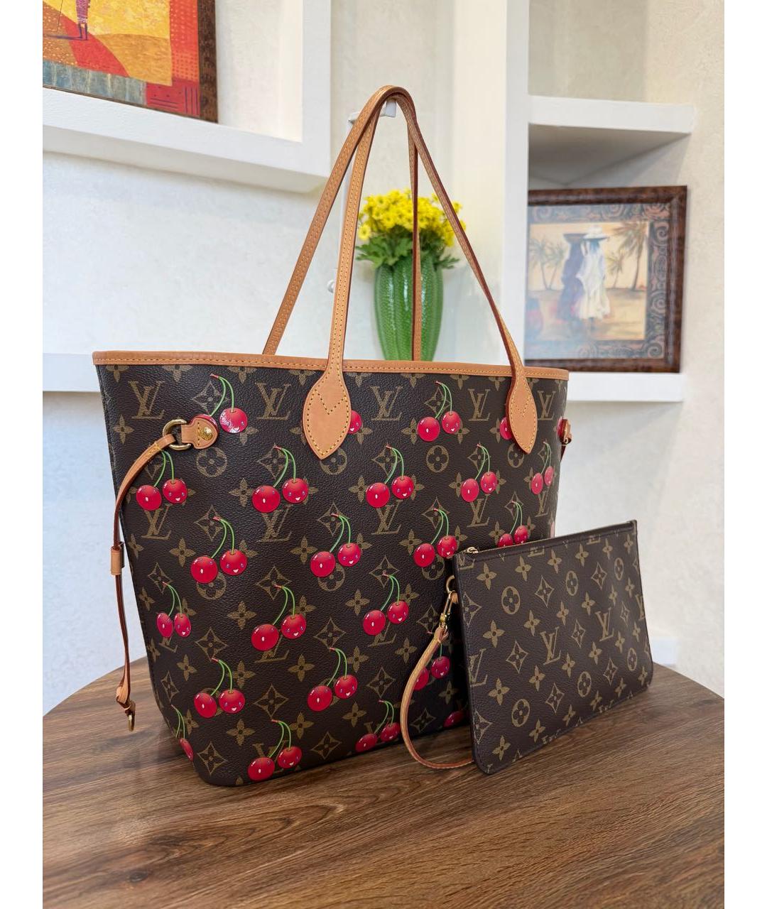 LOUIS VUITTON Коричневая сумка тоут, фото 2