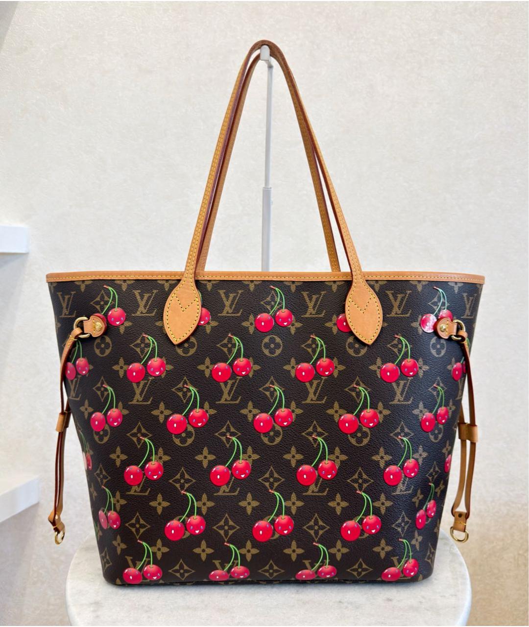 LOUIS VUITTON Коричневая сумка тоут, фото 5