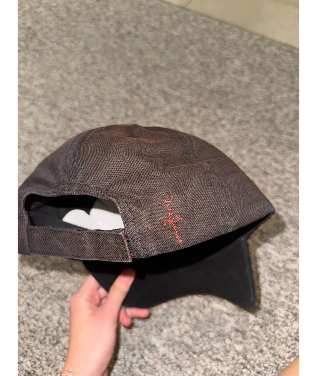 CACTUS JACK BY TRAVIS SCOTT Коричневая хлопковая кепка/бейсболка, фото 4